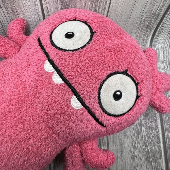 Ugly Doll- Moxie - Pink 9 Inch Plush- Yours Truly Weighted Bean Bottom - Picture 9 of 9